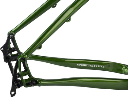 Salsa Blackborow Fat Bike Frameset - Green