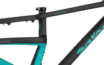 Salsa Woodsmoke Frame Black/Teal