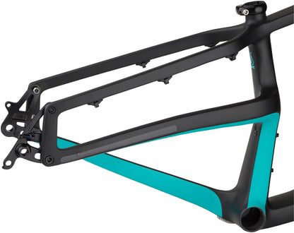 Salsa Woodsmoke Frame Black/Teal