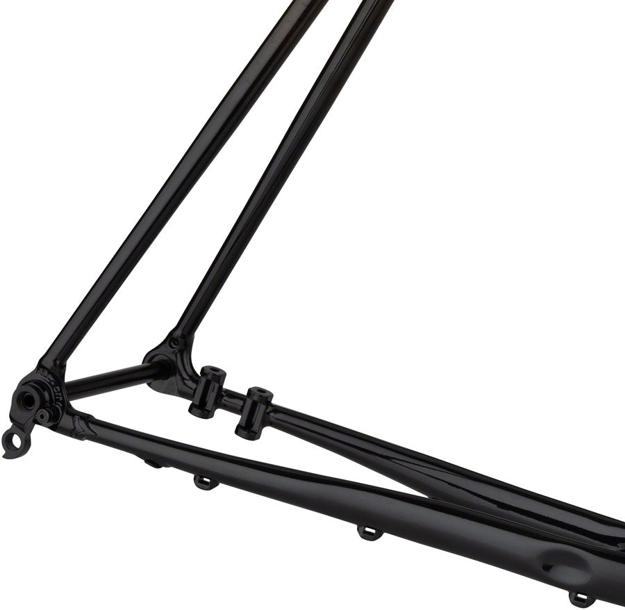 All-City Macho King A.C.E. Frame - Yellow Fade Splatter