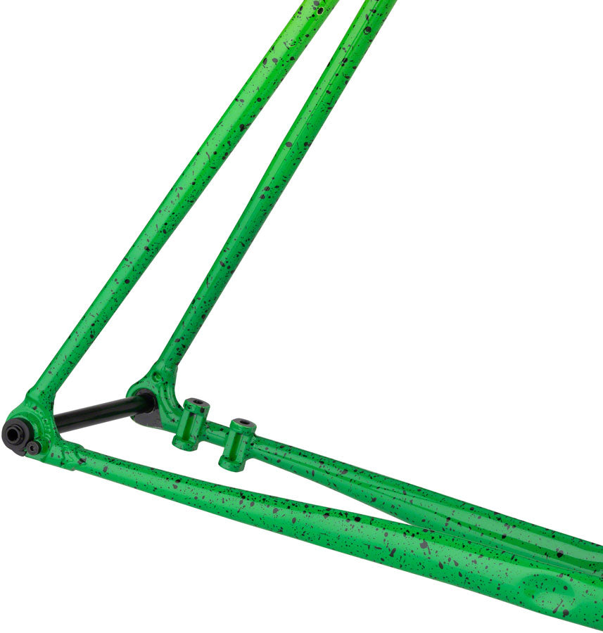 All-City Nature Boy A.C.E. Frame - Green Fade Splatter