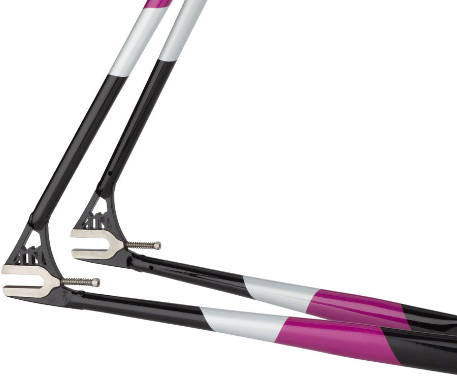 All-City Big Block Frame - Midnight/Frost/Violet