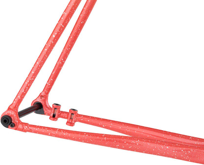 All-City Nature Cross Frameset - Pink Lemonade