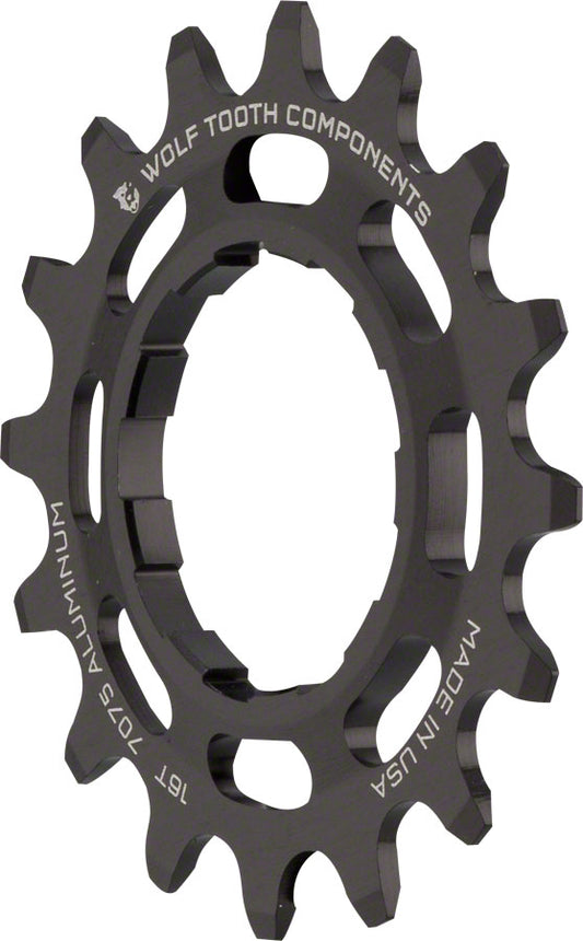 Wolf Tooth Single Speed Aluminum Cog 16T Compatible w/3/32" Chains