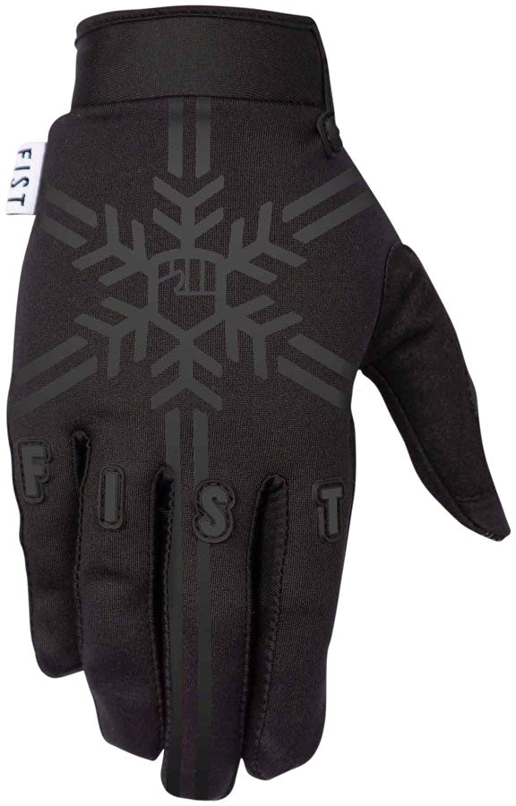 Fist Handwear Black Snowflake Frosty Fingers Glove
