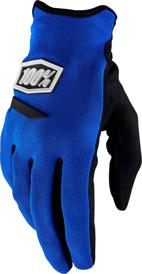 100% RideCamp Women's Glove Blu MD