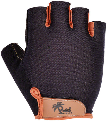 Pedal Palms Black N Tan Gloves