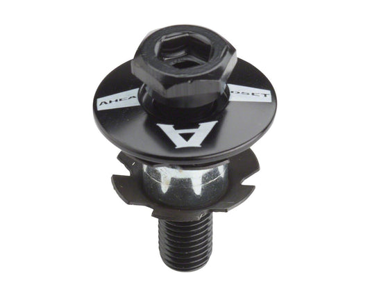 AHEADSET HOLLOW TOP CAP BOLT AND STARNUT FOR 1-1/8 THREADLESS FREESTYLE HEADSETS