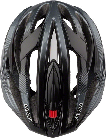 Optic Nerve Fixie Max Sunglasses - Matte Aluminum, Crystal Turquoise Lens Rim, Copper Lens with Silver Flash