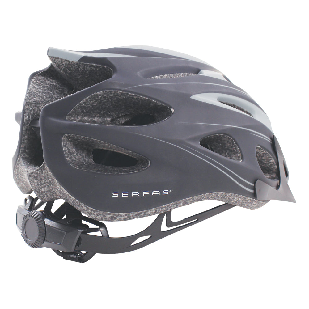 Serfas Vault Helmet Blk/Gry S/M