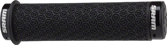 SRAM DH Silicone Locking Grips with Double Clamps & End Plugs