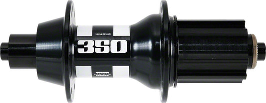 DT Swiss 350 Rear Hub - QR x 130mm, 32h, Campagnolo Freehub, Black
