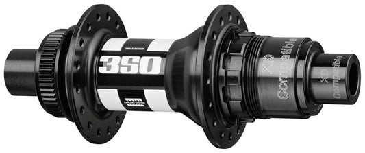 DT Swiss 350 Rear Hub - 12 x 148mm, Center-Lock, XD, Black/White, 28H, 18pt