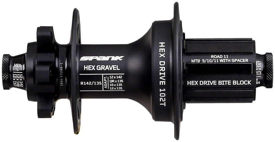 Spank Hex Gravel Rear Hub