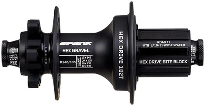 Spank Hex Gravel Rear Hub