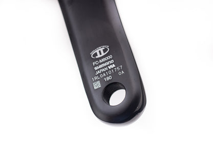 Shimano Deore XT FC-M8000-2 Crankset 180mm 11-Speed 34/24 BB Hollowtech II W/O BB