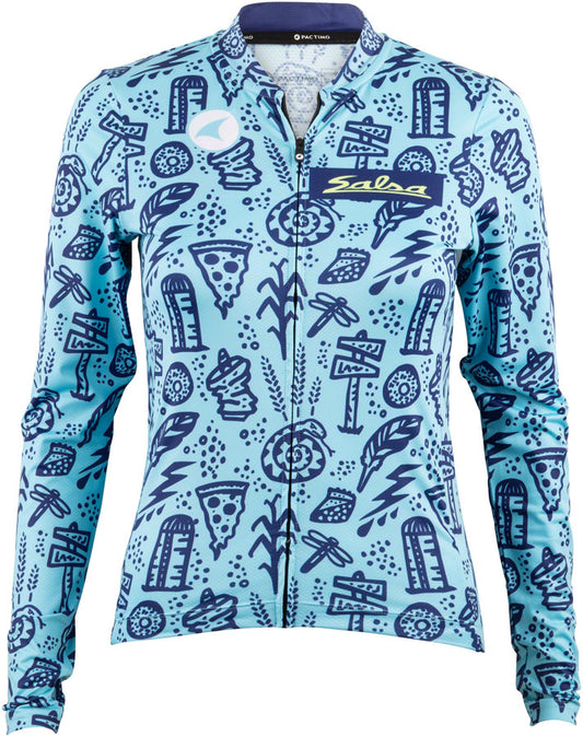 Salsa Women's Gravel Story Long Sleeve Jersey