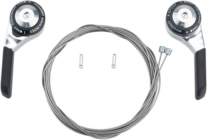 microSHIFT Down Tube Shifters
