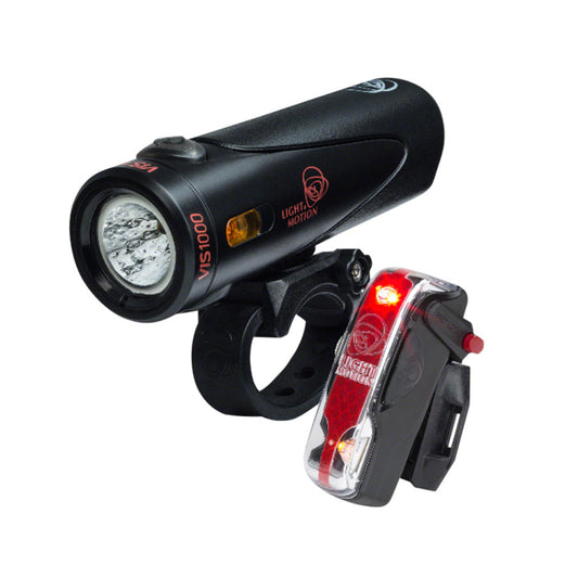 Light and Motion VIS 1000 Power Combo Light Set