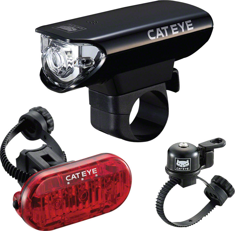 CatEye Headlight, Tailight, and Bell Combo