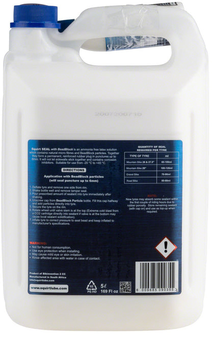 Squirt SEAL Tire Sealant with BeadBlock