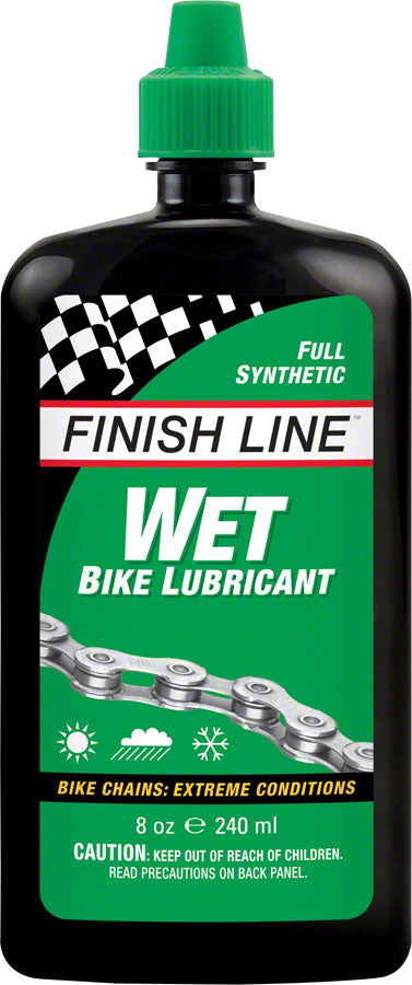 Finish Line WET Bike Chain Lube - 8 fl oz, Drip