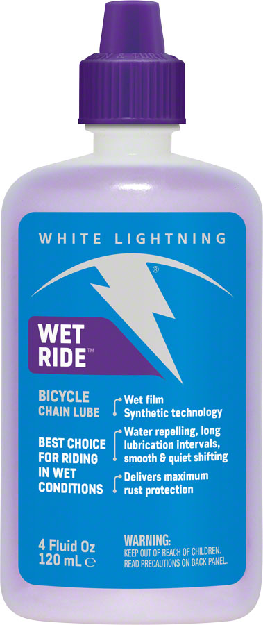 White Lightning Wet Ride Bike Chain Lube