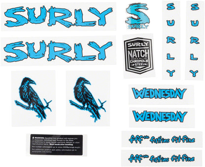 Surly Wednesday Decal Set