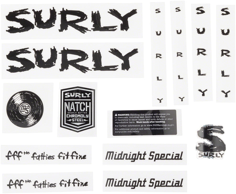 Surly Midnight Special Decal Set