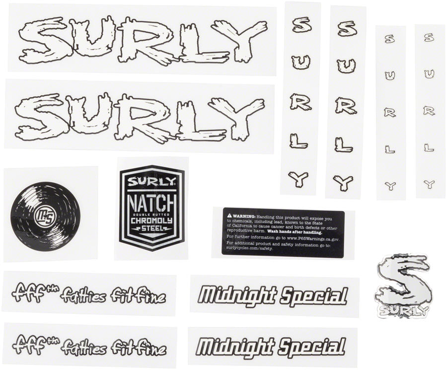 Surly Midnight Special Decal Set