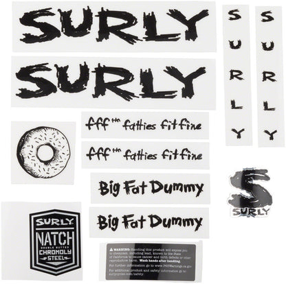 Surly Big Fat Dummy Decal Set