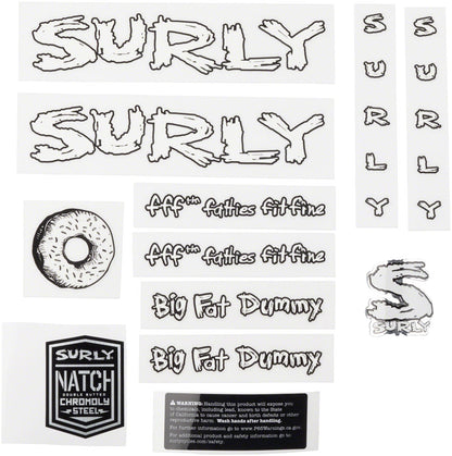 Surly Big Fat Dummy Decal Set