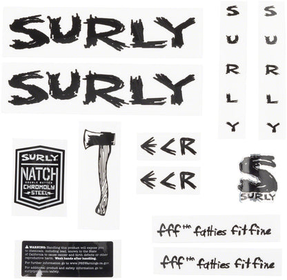 Surly ECR Decal Set