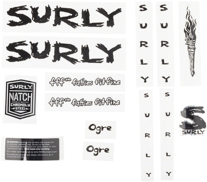 Surly Ogre Decal Set