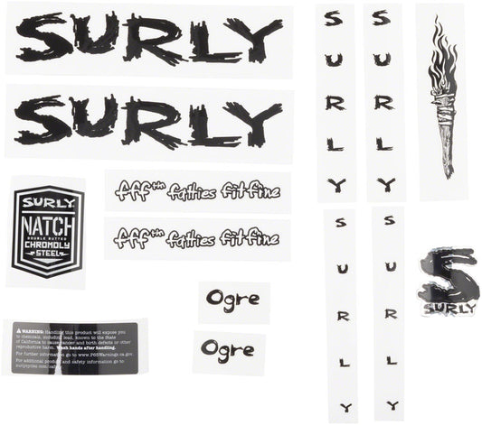 Surly Ogre Decal Set