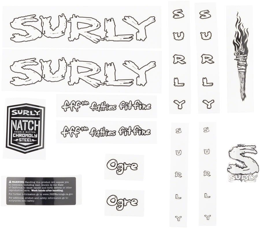 Surly Ogre Decal Set