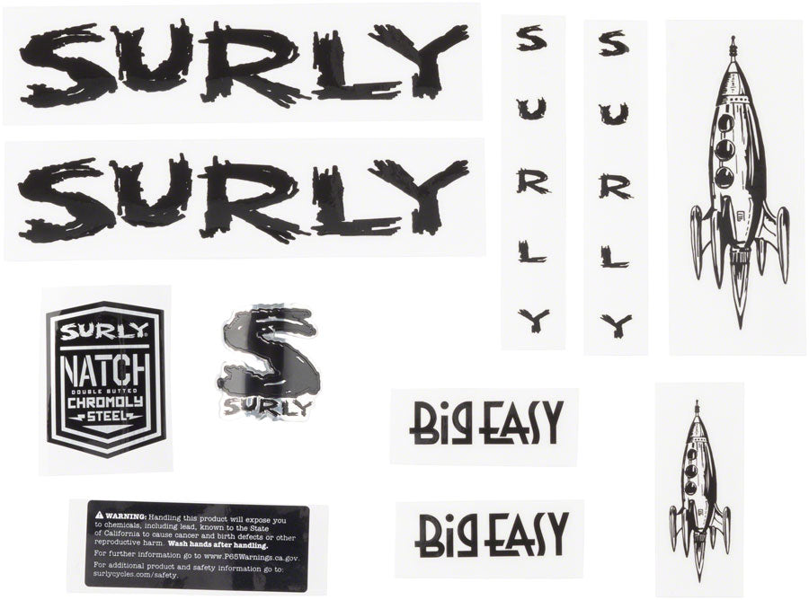 Surly Big Easy Decal Set