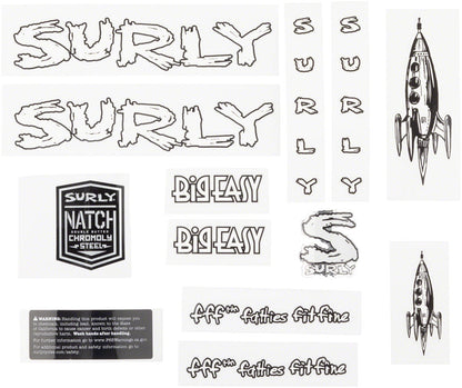 Surly Big Easy Decal Set