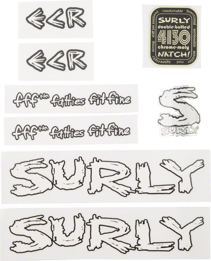 Surly ECR Decal Set