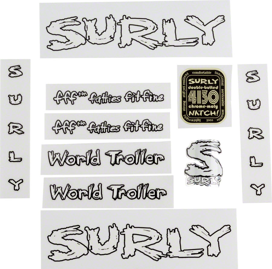 Surly Troll Decal Set