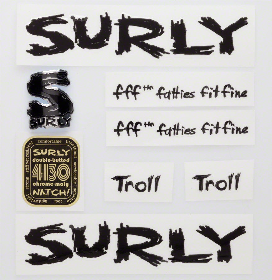 Surly Troll Decal Set