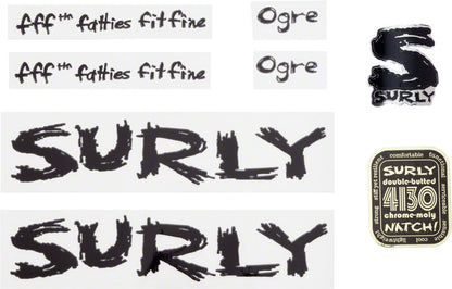 Surly Ogre Decal Set