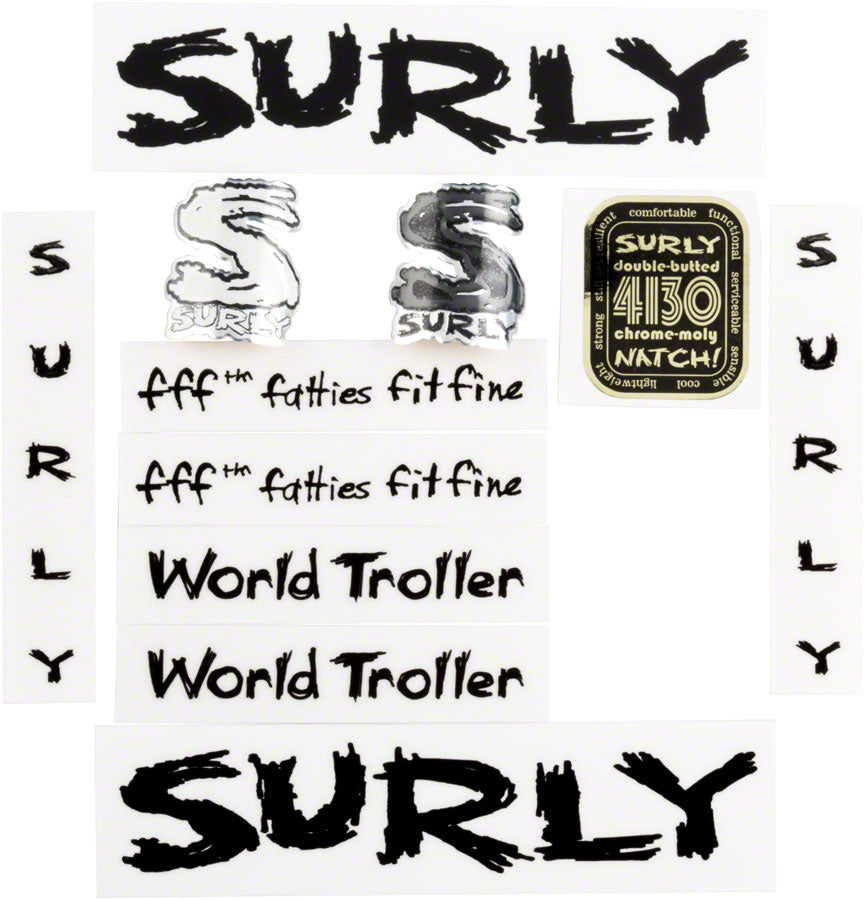 Surly Troll Decal Set