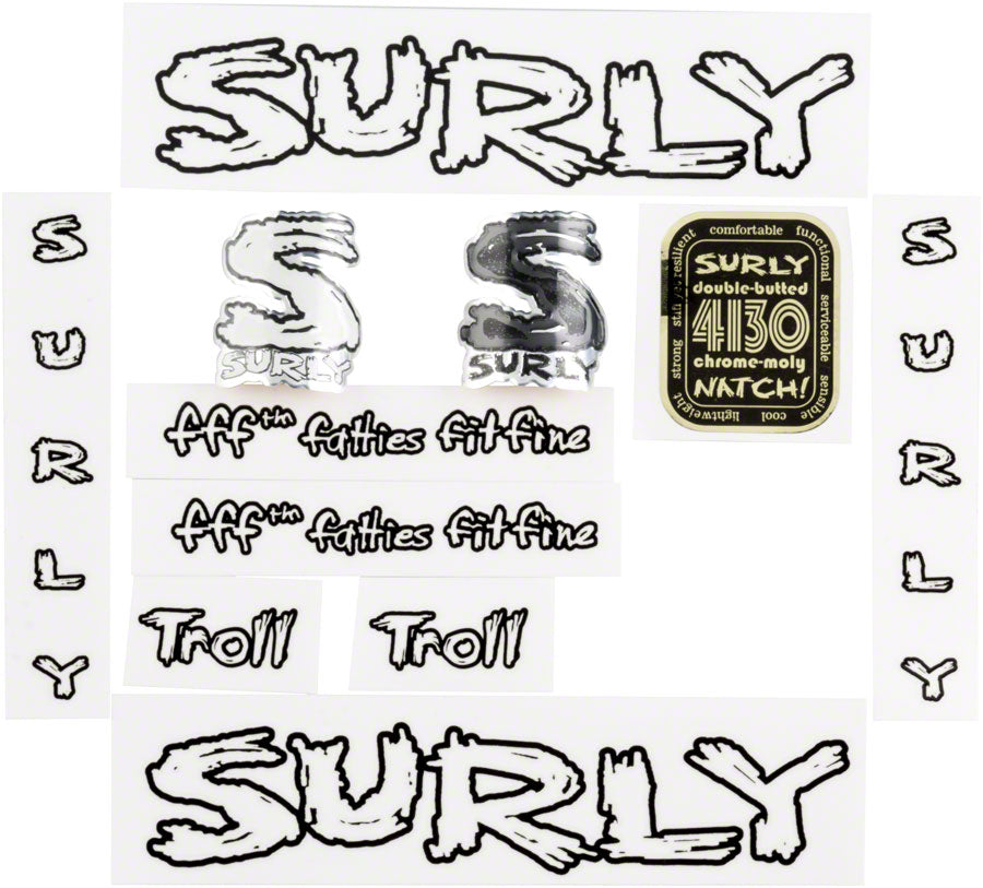 Surly Troll Decal Set