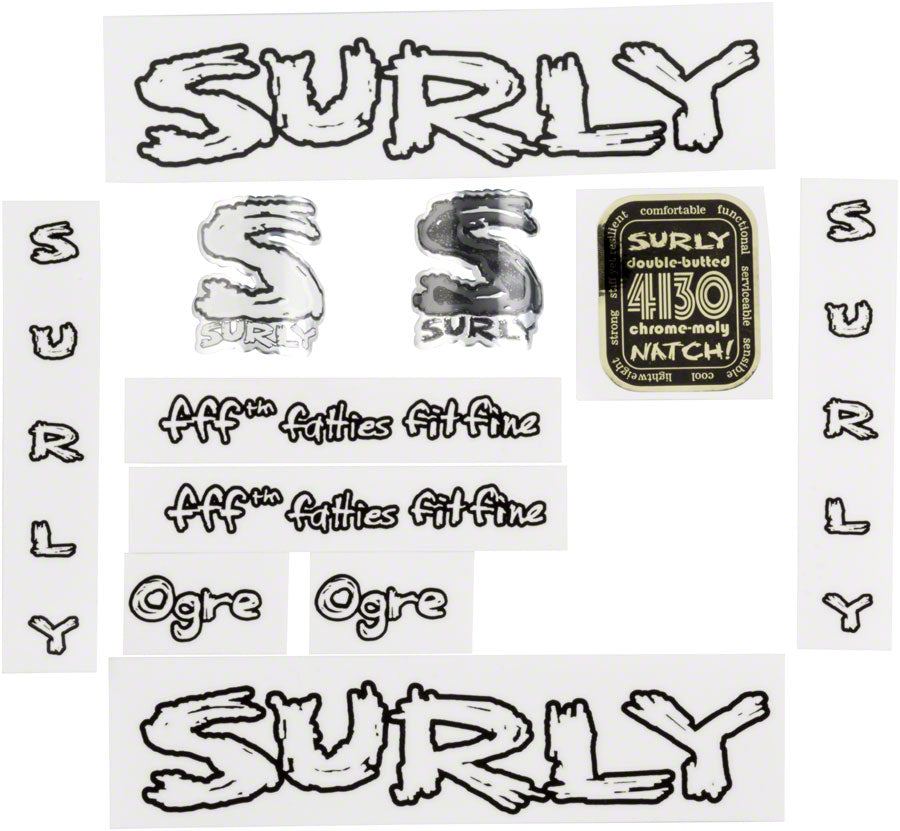 Surly Ogre Decal Set