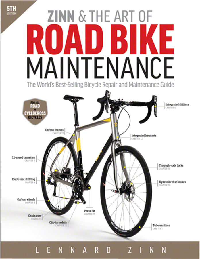 Velo Press Zinn and the Art of Road Bike Maintenance 5th Ed