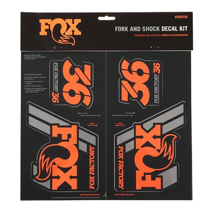 Fox Heritage Decal Kit Org