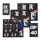FOX DECAL 2019 AM HERITAGE FORK AND SHOCK KIT RED/WHITE/BLUE