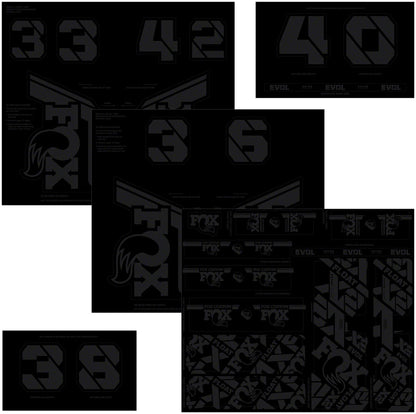 FOX Fork & Shock Decal Kit