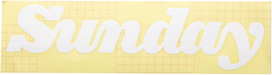 Sunday Ramp Decal
